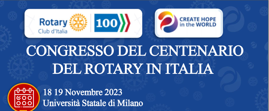 I Cent’anni del Rotary in Italia