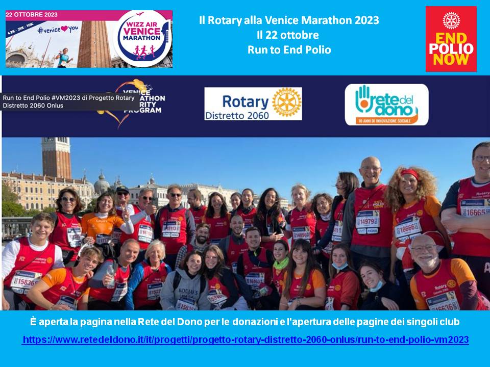 La Venice Marathon e le Family Run 2023